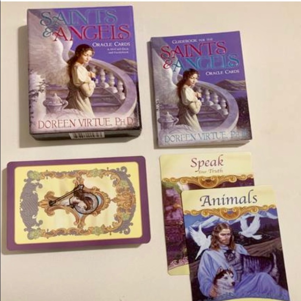 Rare OOP Saints and Angels Oracle Cards